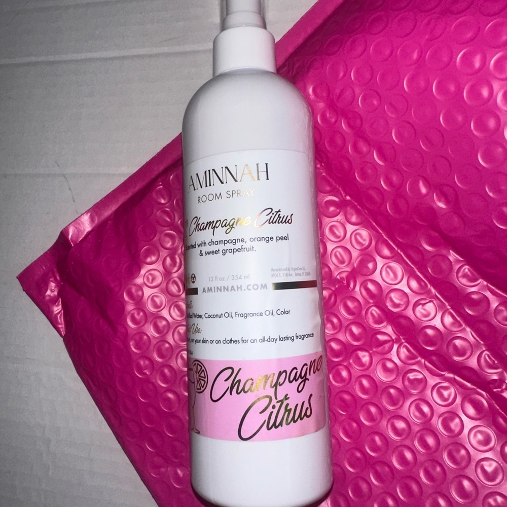 Aminnah Champagne Citrus Room Spray